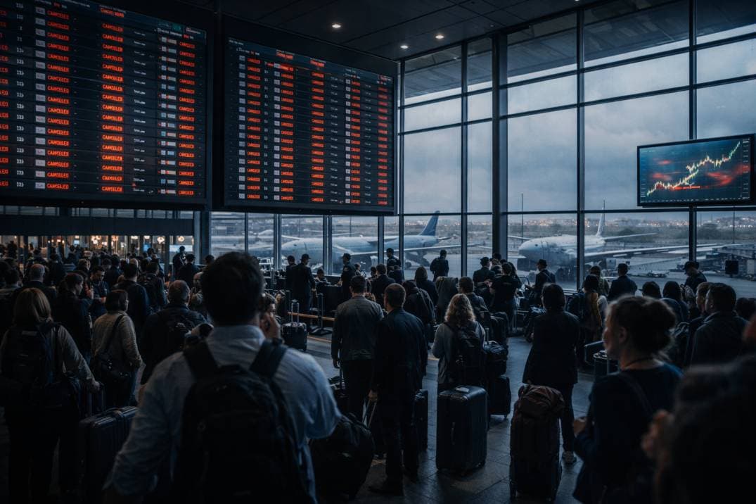 Middle East airspace closures snarl flights, lift oil