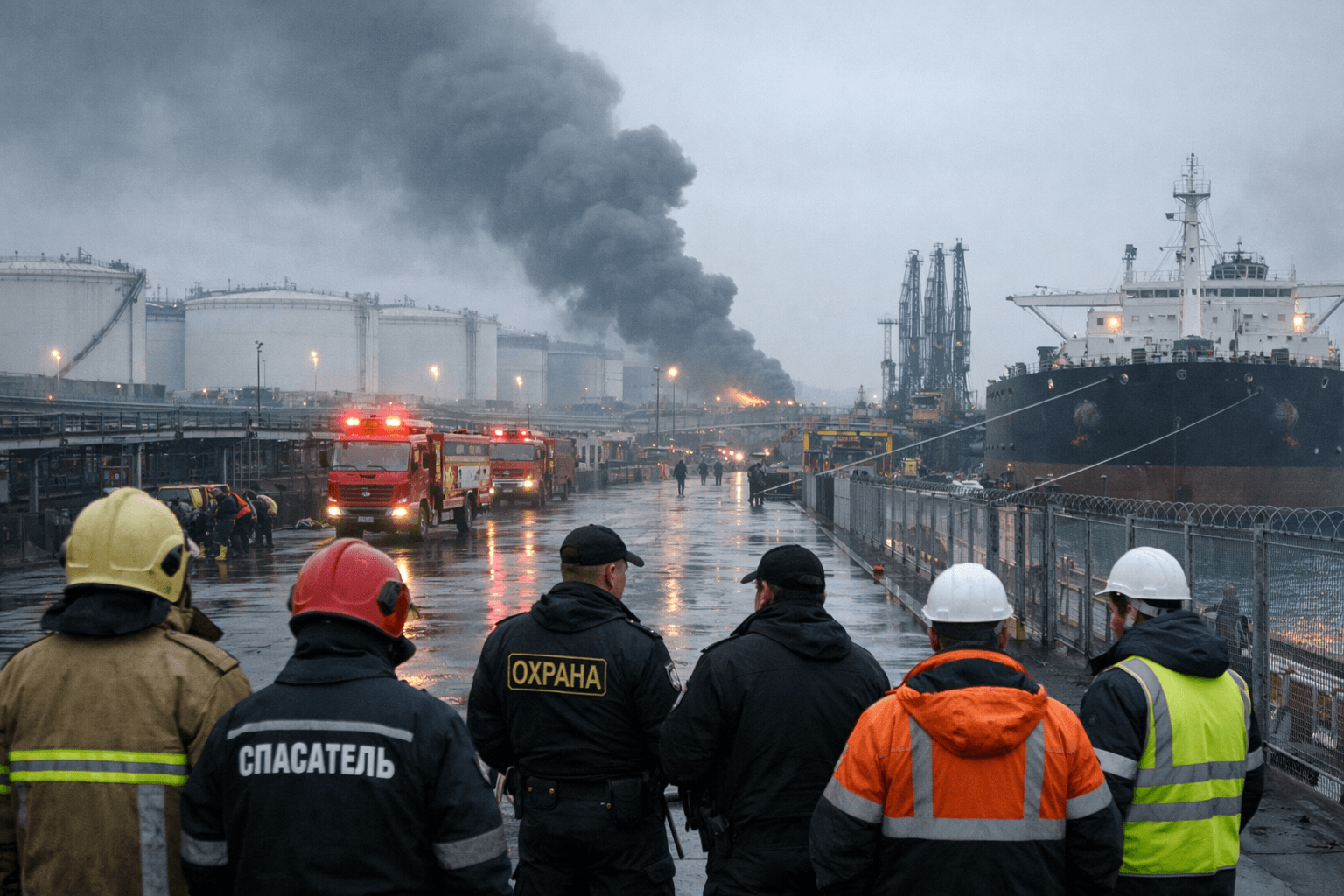Ust-Luga drone strike damages Russia’s Baltic export port