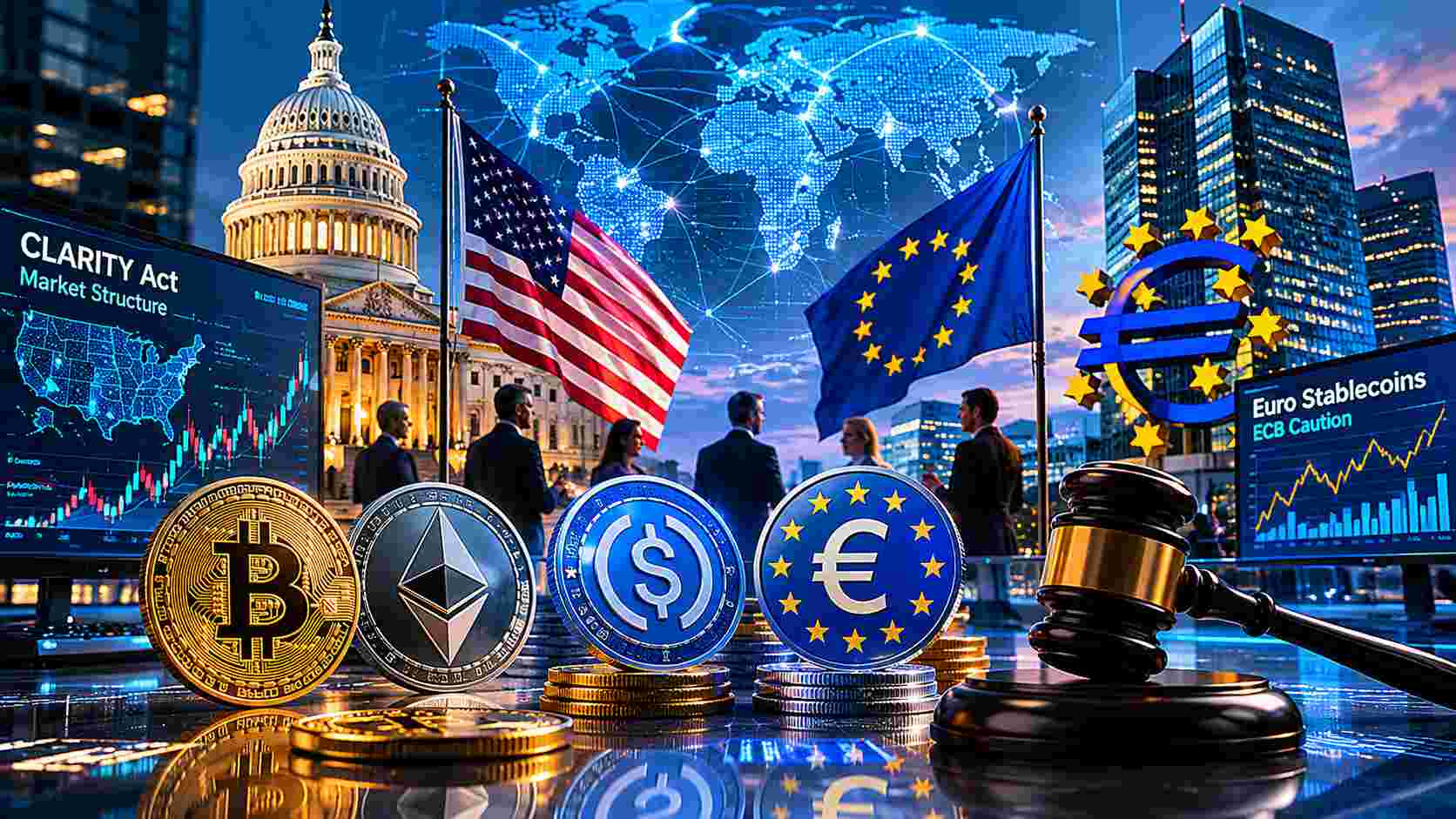Crypto Rules Split Stablecoin Market