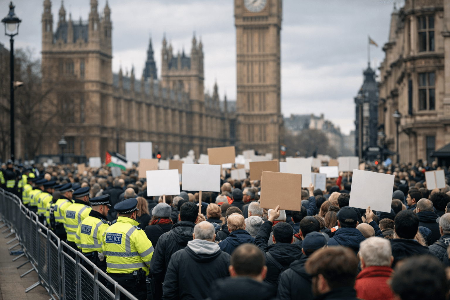London anti-far-right protest targets Reform UK